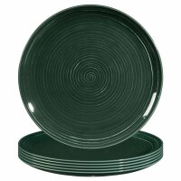 Seltmann Weiden Terra Speiseteller ø 27,8 cm 6er Set - Moosgrün