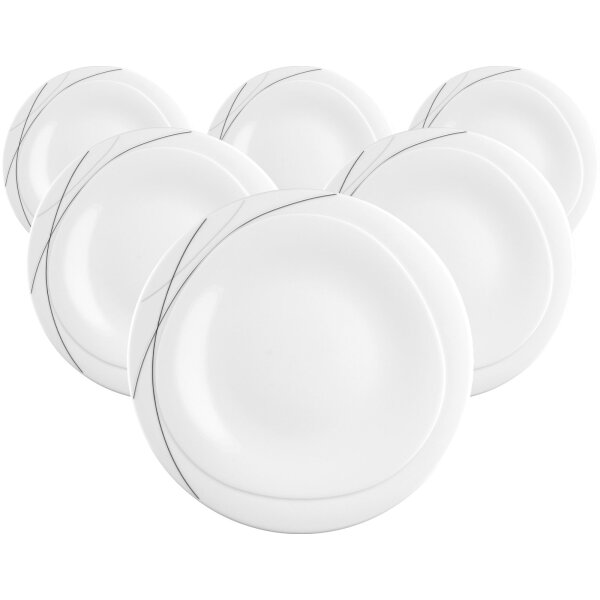 Seltmann Weiden Trio Highline Speiseteller ø 28,3 cm 6er Set