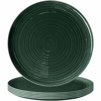 Seltmann Weiden Terra Pizzateller ø 31,5 cm 6er Set - Moosgrün