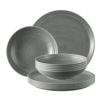 Seltmann Weiden Terra Tafelservice 12-teilig - Perlgrau