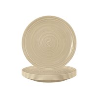 Seltmann Weiden Terra Brotteller ø 17,7 cm 6er Set - Sandbeige