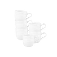 Seltmann Weiden Terra Espressotasse 0,09 l 6er Set - Weiß