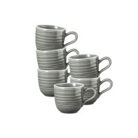Seltmann Weiden Terra Espressotasse 0,09 l 6er Set - Perlgrau