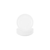 Seltmann Weiden Amina Kombi-Untertasse ø 12 cm 6er Set - Weiß