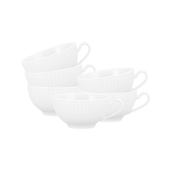 Seltmann Weiden Amina Teetasse 0,14 l 6er Set - Weiß