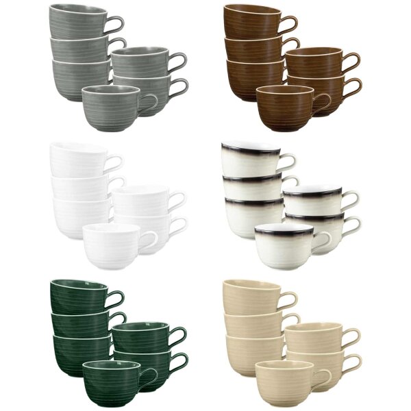 Seltmann Weiden Terra Milchkaffeetasse 400 ml 6er Set - Variante