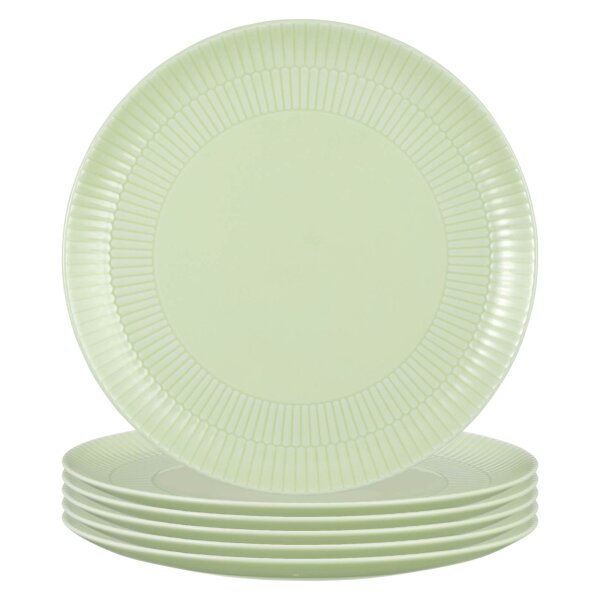 Seltmann Weiden Amina Speiseteller ø 27,8 cm 6er Set - Seladon