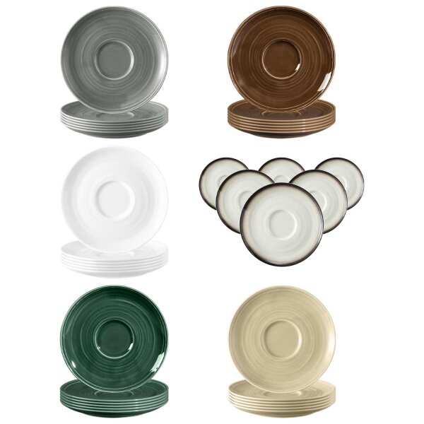 Seltmann Weiden Terra Kombi-Untertasse ø 16,1 cm 6er Set - Variante