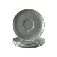 Seltmann Weiden Terra Kombi-Untertasse ø 16,1 cm 6er Set - Perlgrau
