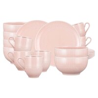 Seltmann Weiden Amina Frühstücks-Set 18-teilig - Rosé