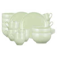 Seltmann Weiden Amina Frühstücks-Set 18-teilig - Seladon