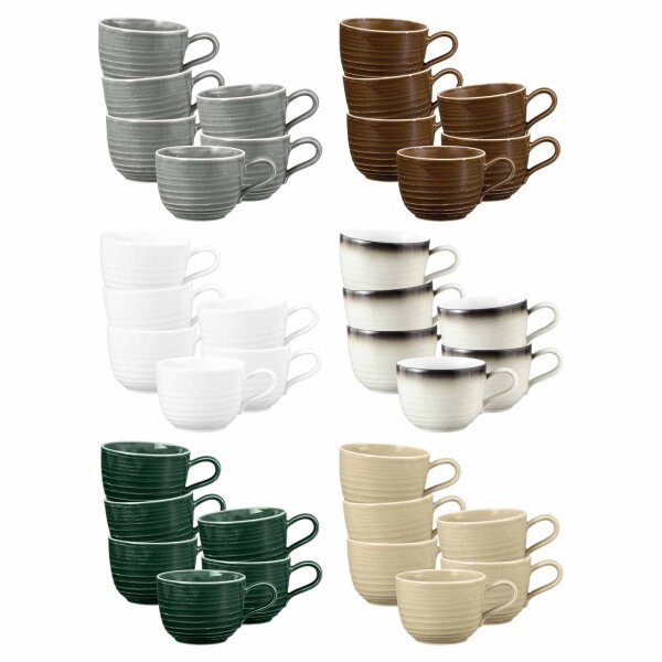 Seltmann Weiden Terra Kaffeetasse 260 ml 6er Set - Variante