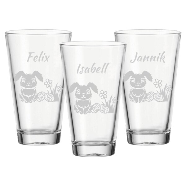 Trinkglas CIAO 300 ml Osterhase 3er Set