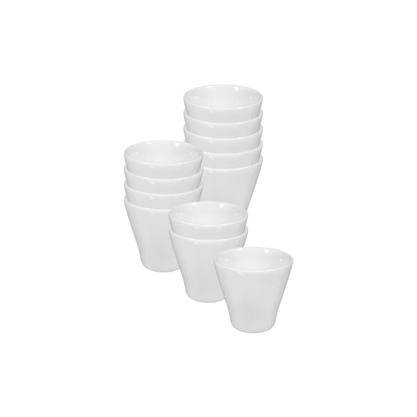 Seltmann Weiden Rondo/Liane Weiß Eierbecher ø 5,3 cm 12er Set