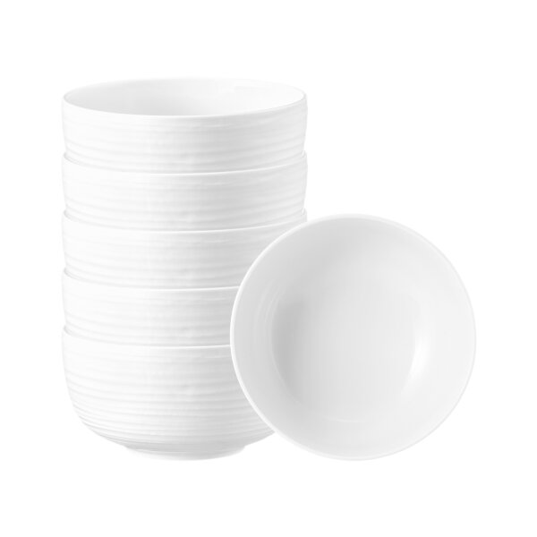 Seltmann Weiden Terra Foodbowl ø 17,7 cm 6er Set - Weiß