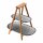 Leonardo MATERA Etagere 31 cm anthrazit