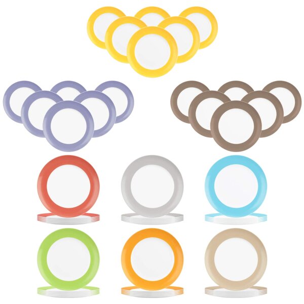 Seltmann Weiden Liberty Pure Colors Frühstücksteller ø 22,5 cm 6er Set - Variante