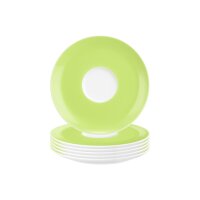 Seltmann Weiden Liberty Pure Colors Kombiuntertasse ø 16 cm 6er Set - Lime Green