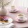 Villeroy & Boch Rose Garden Kaffeetasse mit Untertasse 160 ml Rosa 6er Set