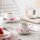 Villeroy & Boch Rose Garden Espressotasse mit Untertasse 70 ml Rosa 6er Set