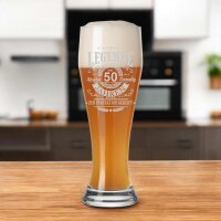 Luxentu Weizenglas Weißbierglas 0,5 Liter - Legende...