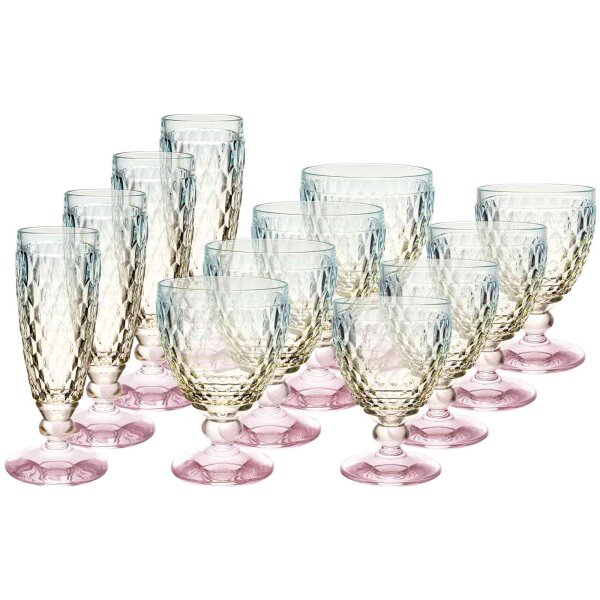 Villeroy & Boch Boston Pearl Wein- und Sektgläser-Set 12-teilig