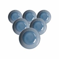 Ritzenhoff & Breker Banda Suppenteller ø 20 cm 6er Set - Blau