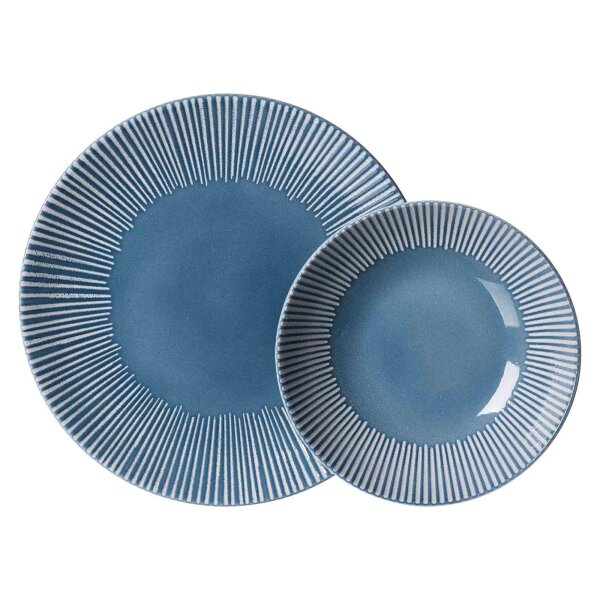 Ritzenhoff & Breker Banda Tafelservice 12-teilig - Blau