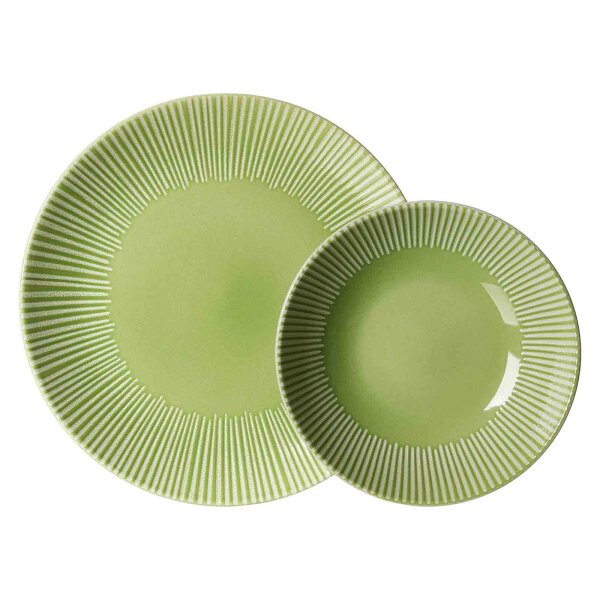 Ritzenhoff & Breker Banda Tafelservice 12-teilig - Grün
