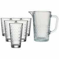 Ritzenhoff & Breker Favo Krug- und Longdrinkglasset 7-teilig - Transparent