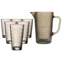 Ritzenhoff & Breker Favo Krug- und Longdrinkglasset 7-teilig - Braun