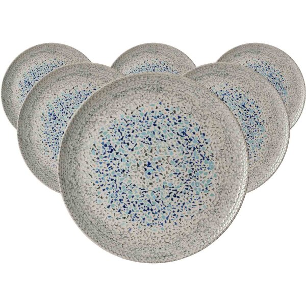 Ritzenhoff & Breker Rimini Platzteller ø 32 cm Mosaik Stone 6er Set