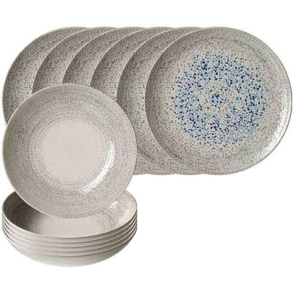 Ritzenhoff & Breker Rimini Tafelservice 12-teilig Mosaik Stone