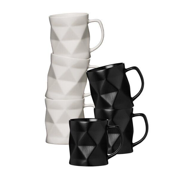 Ritzenhoff & Breker Tekia Becher 400 ml gemischt 6er Set