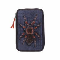 Adventure World 2-Fach Federtasche mit Spinne