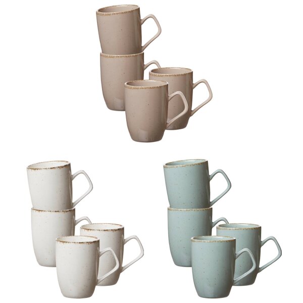 Ritzenhoff & Breker Casa Henkelbecher 380 ml 4er Set - Variante