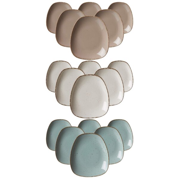 Ritzenhoff & Breker Casa Beilagenteller 19 x 16,5 cm 6er Set - Variante