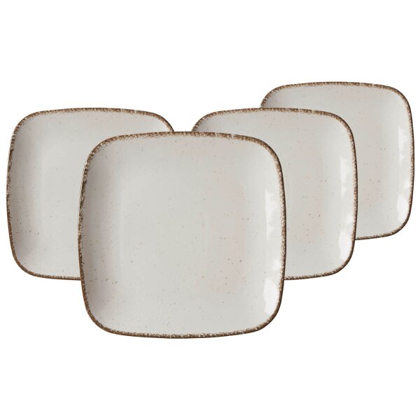 Ritzenhoff & Breker Casa Dessertteller ø 22,5 cm 4er Set - beige