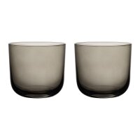 like. by Villeroy & Boch Like Glass Wasserglas 280 ml 2er Set - Smoke