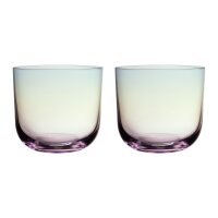 like. by Villeroy & Boch Like Glass Wasserglas 280 ml 2er Set - Pearl