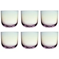 like. by Villeroy & Boch Like Glass Wasserglas 280 ml 6er Set - Pearl