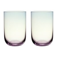 like. by Villeroy & Boch Like Glass Longdrinkbecher 385 ml 2er Set - Pearl