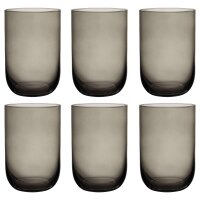 like. by Villeroy & Boch Like Glass Longdrinkbecher 385 ml 6er Set - Smoke