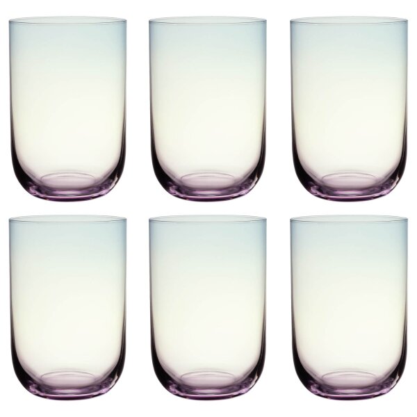 like. by Villeroy & Boch Like Glass Longdrinkbecher 385 ml 6er Set - Pearl