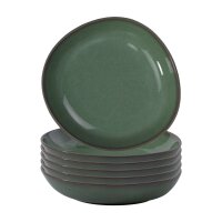 like. by Villeroy & Boch Lave Schale flach ø 21 cm 6er Set - Vert