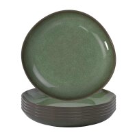 like. by Villeroy & Boch Lave Schale flach ø 27 cm 6er Set - Vert