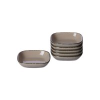Ritzenhoff & Breker Casa Dipschalen-Set ø 10 cm 6-teilig - grau