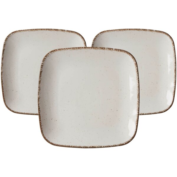 Ritzenhoff & Breker Casa Speiseteller ø 27 cm 3er Set - beige