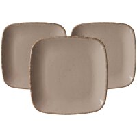 Ritzenhoff & Breker Casa Speiseteller ø 27 cm 3er Set - grau