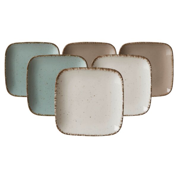 Ritzenhoff & Breker Casa Beilagenteller ø 14,5 cm 6er Set gemischt